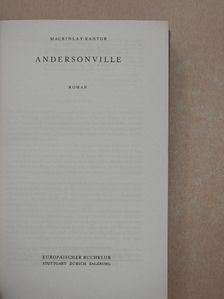 MacKinlay Kantor - Andersonville [antikvár]