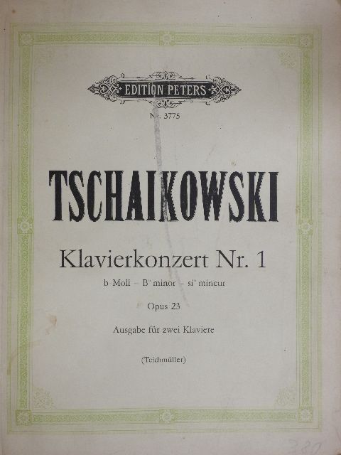 P. Tschaikowski - Konzert Nr. 1 [antikvár]