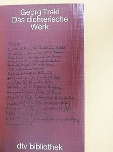 Georg Trakl - Das dichterische Werk [antikvár]