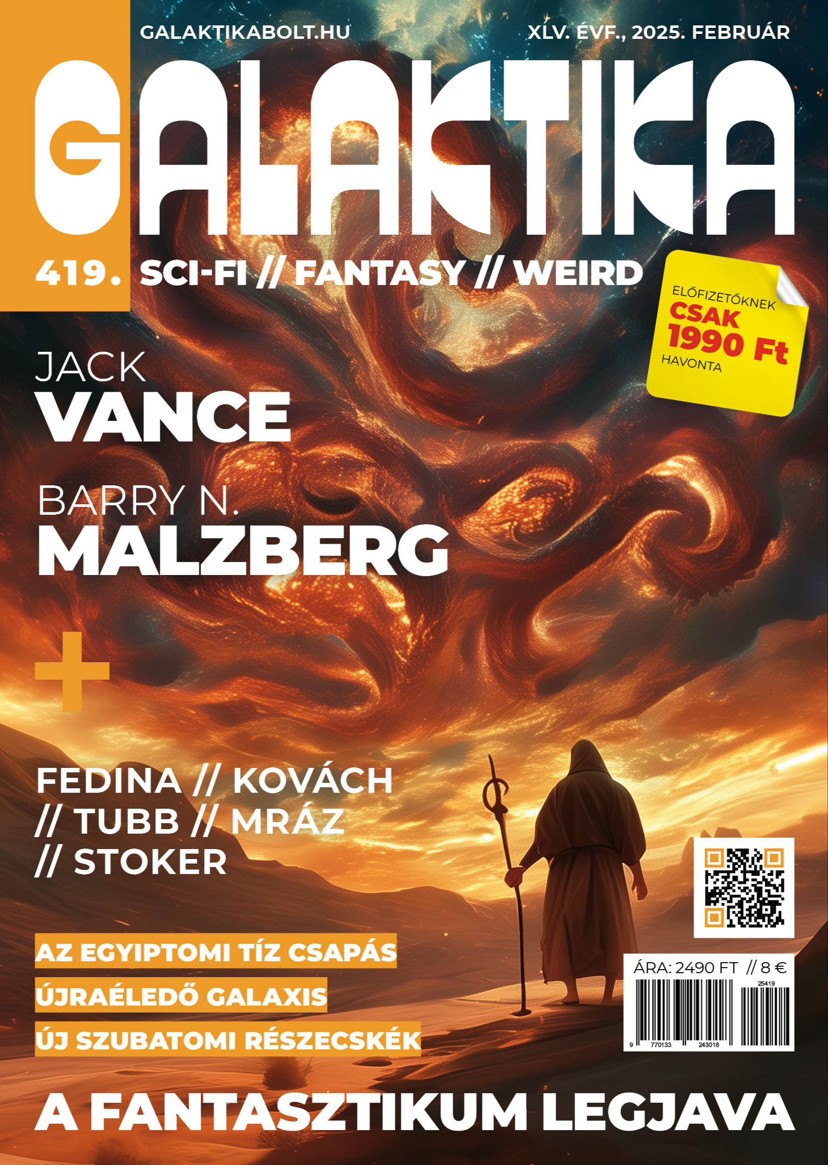 Katalin (főszerk.) Mund - Galaktika 419 [eKönyv: pdf]