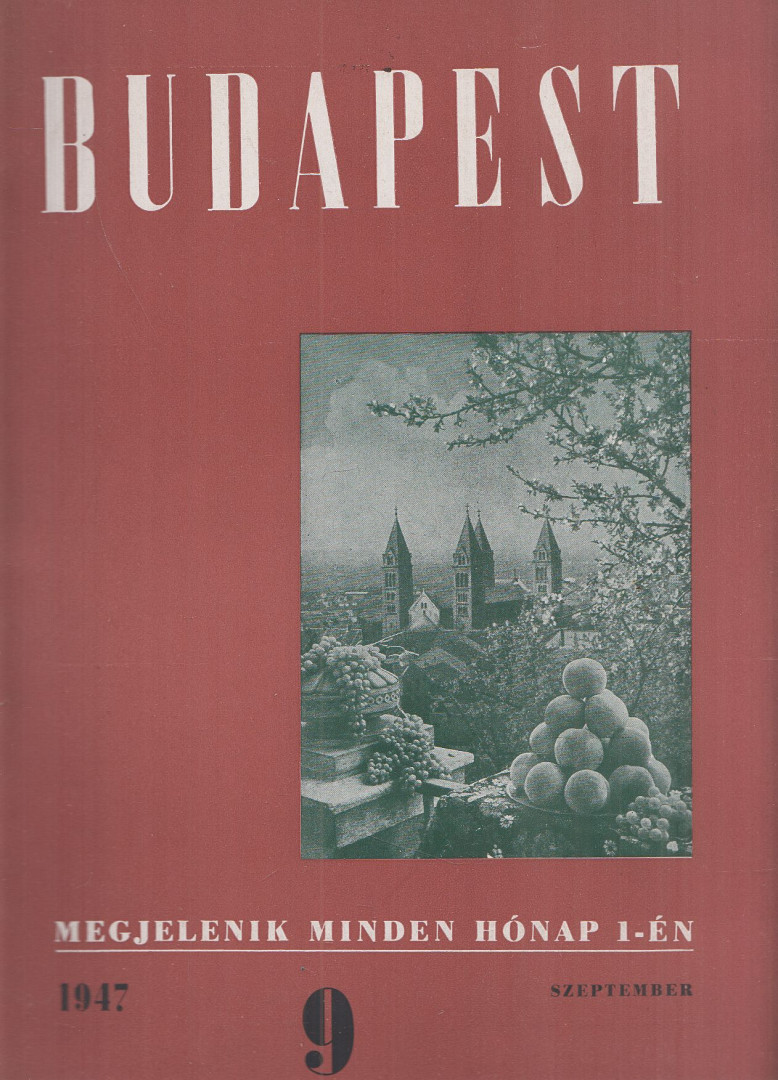 Némethy Károly - Budapest 1947/9. szeptember [antikvár]