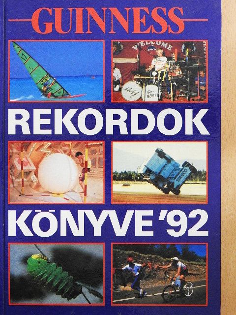 Guinness rekordok könyve 1992. [antikvár]
