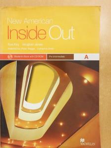 Sue Kay - New American Inside Out - Pre-intermediate - Student's Book - CD-vel [antikvár]