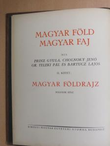 Bartucz Lajos - Magyar föld, magyar faj II. [antikvár]