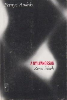 Pernye András - A nyilvánosság [antikvár]
