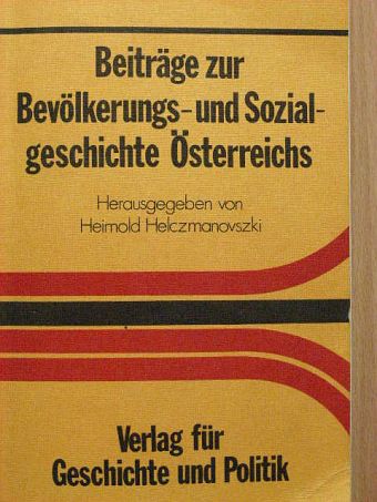 Hans Bobek - Beiträge zur Bevölkerungs- und Sozialgeschichte Österreichs [antikvár]