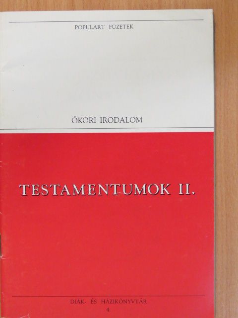 Testamentumok II. [antikvár]