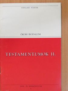 Testamentumok II. [antikvár]