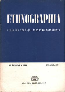 Hofer Tamás - Ethnographia 1979/4 [antikvár]