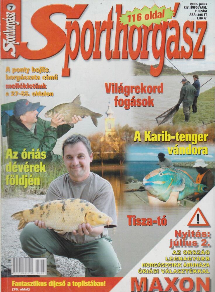 Petrenka Noémi (szerk.) - Sporthorgász 2005. július [antikvár]
