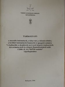 Tájékoztató [antikvár]