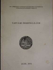 Bényei Sándor - Tartalmi összefoglalások [antikvár]