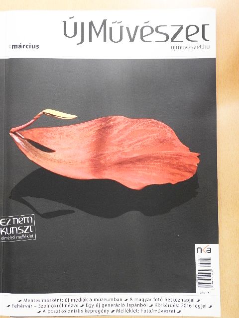 Andor Anna - Új Művészet 2017. március [antikvár]