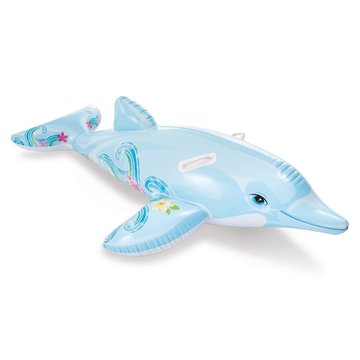 Intex: Felfújható delfin lovagló matrac - 175 x 66 cm