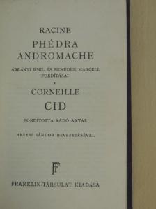 Corneille - Phédra/Andromache/Cid [antikvár]