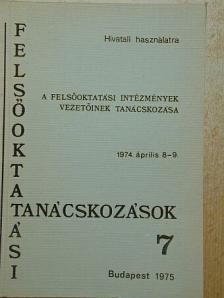 Dózsa Lajos - A felsőoktatási intézmények vezetőinek tanácskozása [antikvár]