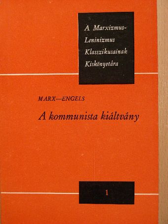 Engels - A kommunista kiáltvány [antikvár]