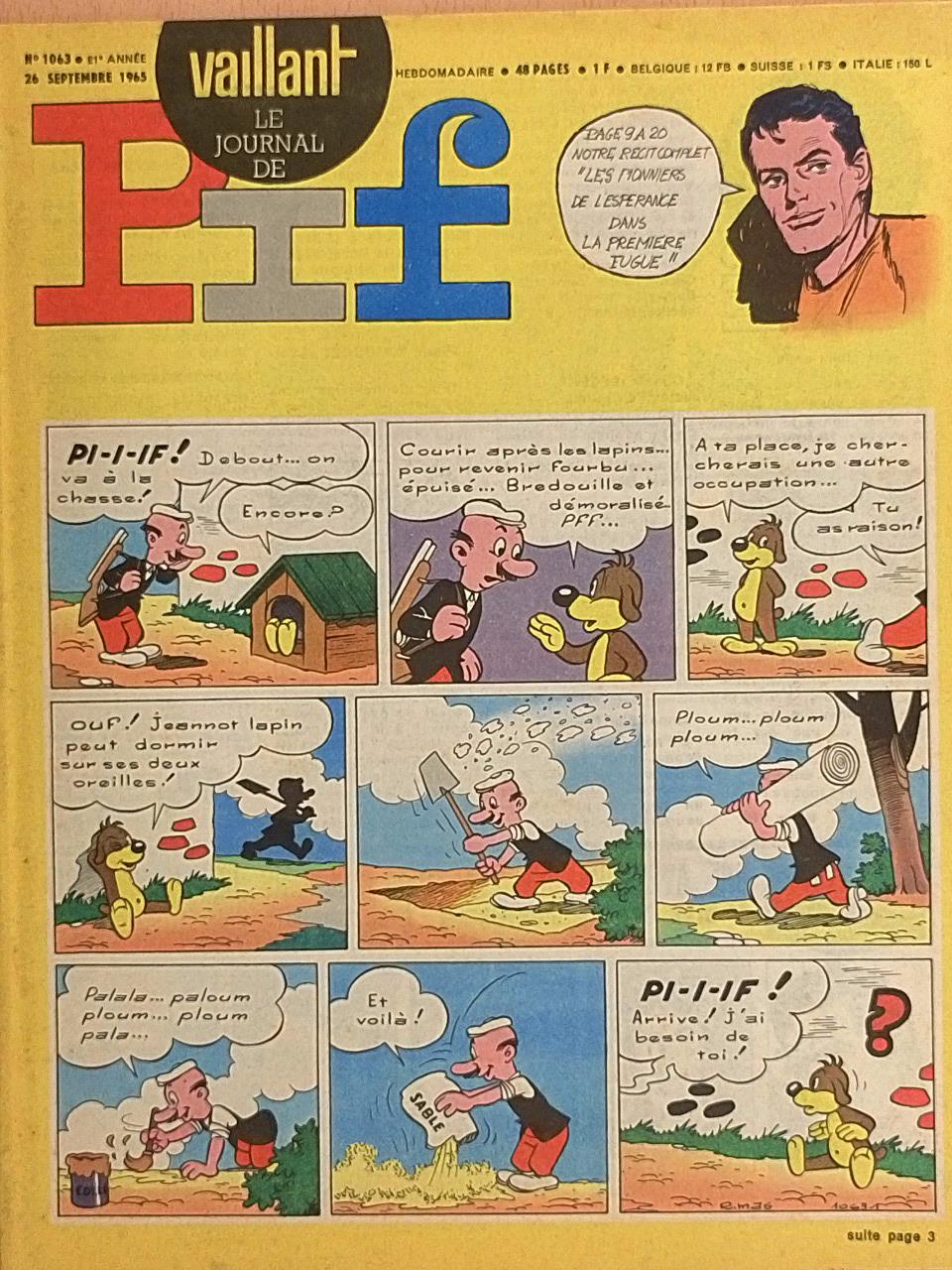 Cézard - Pif 26 Septembre 1965 [antikvár]