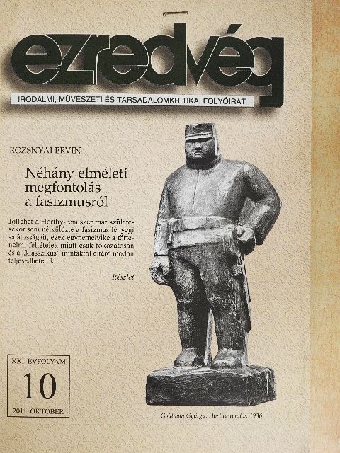 Ágai Ágnes - Ezredvég 2011. október [antikvár]
