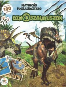 Dinoszauruszok - Matricás foglalkoztató