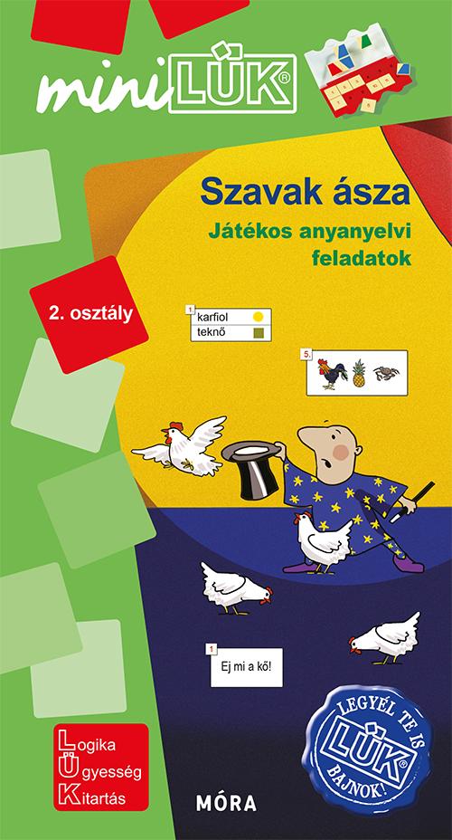 LDI551 - Szavak ásza 2. osztály - Játékos anyanyelvi feladatok - MiniLÜK