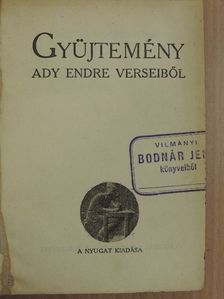 Ady Endre - Gyüjtemény Ady Endre verseiből/Az élet szava [antikvár]