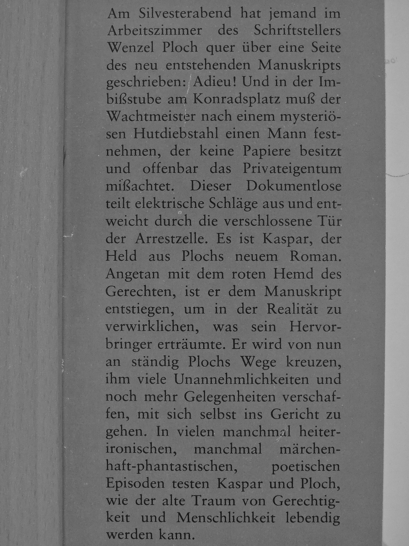 Peter Abraham - Kaspar oder Das Hemd des Gerechten [antikvár]
