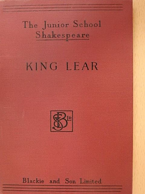 Herbert A. Evans - King Lear [antikvár]