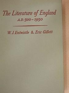 Eric Gillett - The Literature of England [antikvár]