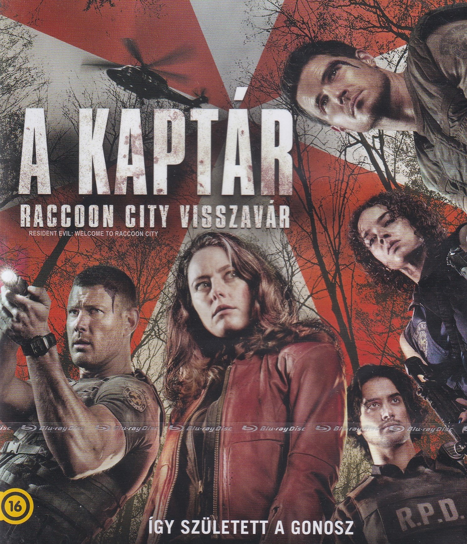 A kaptár - Raccoon City visszavár Blu-ray