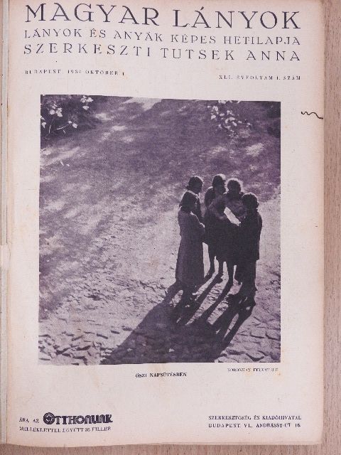 B. Radó Lili - Magyar Lányok 1934-1935. (nem teljes évfolyamok) [antikvár]
