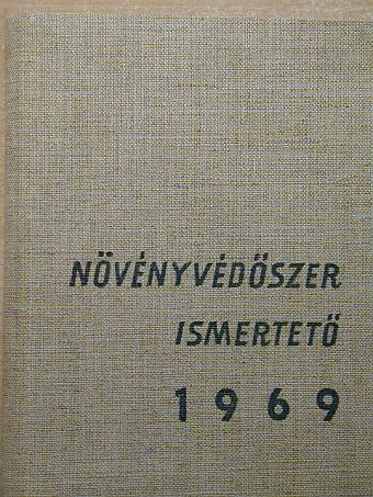 Növényvédőszer ismertető 1969 [antikvár]