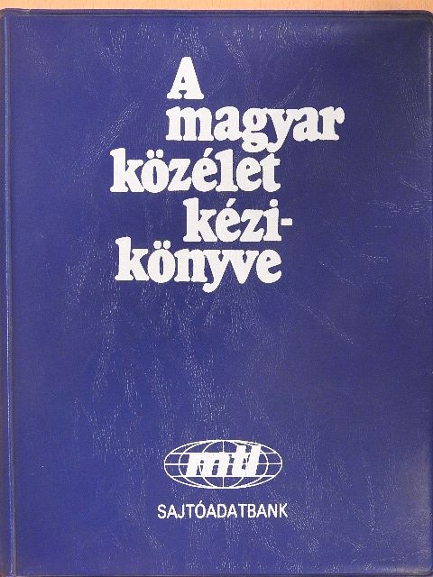 A magyar közélet kézikönyve [antikvár]