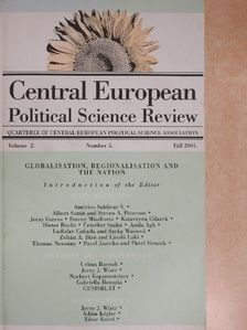 Albert Somit - Central European Political Science Review Fall 2001. [antikvár]