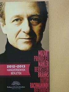 Hangversenyek, bérletek 2012-2013 [antikvár]