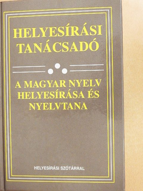 Helyesírási tanácsadó [antikvár]