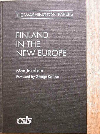 Max Jakobson - Finland in the New Europe [antikvár]