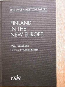 Max Jakobson - Finland in the New Europe [antikvár]