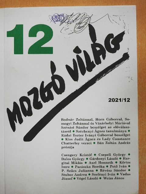 Csengery Kristóf - Mozgó Világ 2021. december [antikvár]