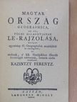 Kazinczy Ferenc - Magyarország geographica, az az Földi állapotjának le-rajzolása [antikvár]