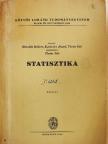 Horváth Róbert - Statisztika [antikvár]