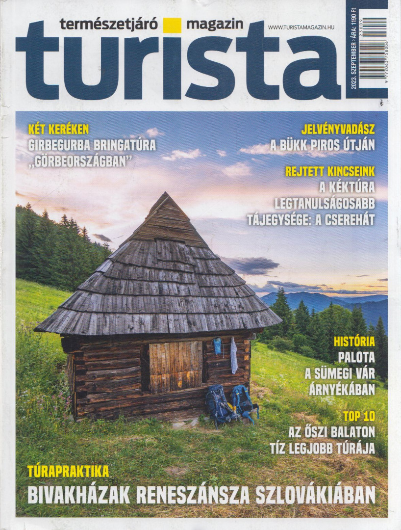 Nógrádi Attila - Turista magazin 2023. szeptember [antikvár]