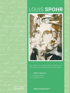 SPOHR, LOUIS - 24 LEICHTE DUOS (36 DUOS FÜR 2 VIOLINEN AUS DER VIOLINSCHULE HEFT 2)