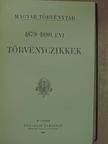 Dr. Csiky Kálmán - 1879-1880. évi törvényczikkek [antikvár]