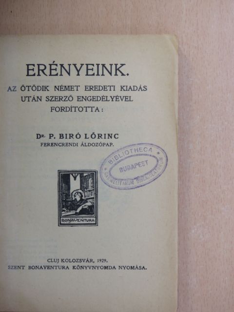 Erényeink [antikvár]