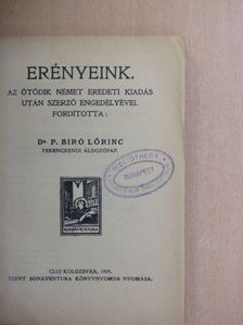 Erényeink [antikvár]