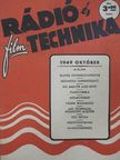 Makai István - Rádió és filmtechnika 1949. október [antikvár]