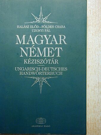 Földes Csaba - Magyar-német kéziszótár [antikvár]