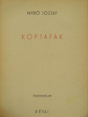 Nyirő József - Kopjafák [antikvár]
