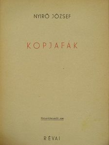 Nyirő József - Kopjafák [antikvár]